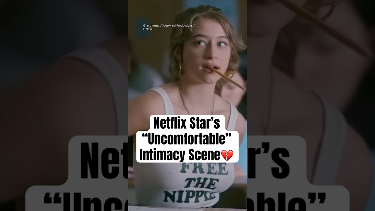 Netflix Star's &ldquo;Uncomfortable&rdquo; Intimacy Scene #shorts #odessaazion #odessaazion interview