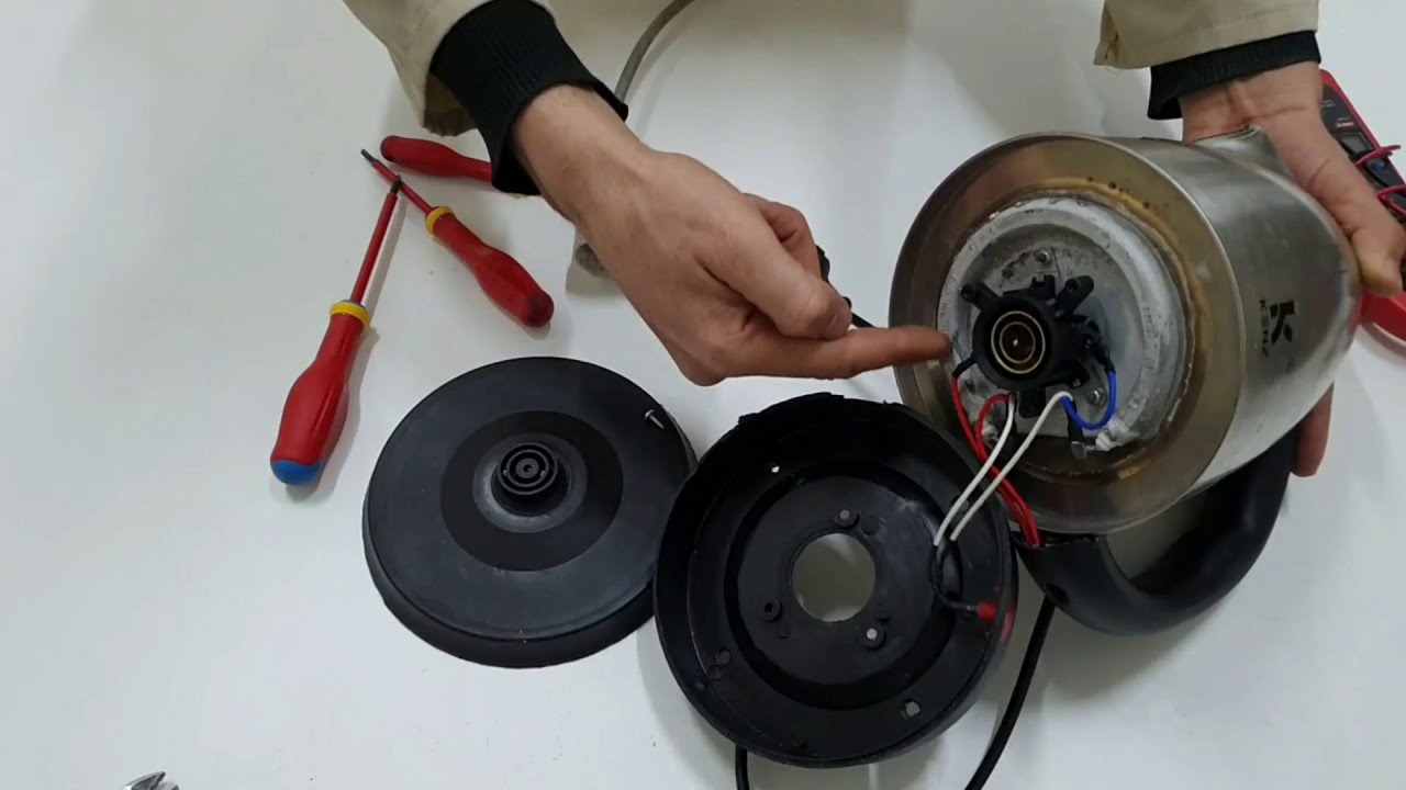 أحسن طريقة لإصلاح غلاية الماء الكهربائية،وهذا هو العطل الشائع، بغيتي تصلحها ضروري تشوف الفيديو