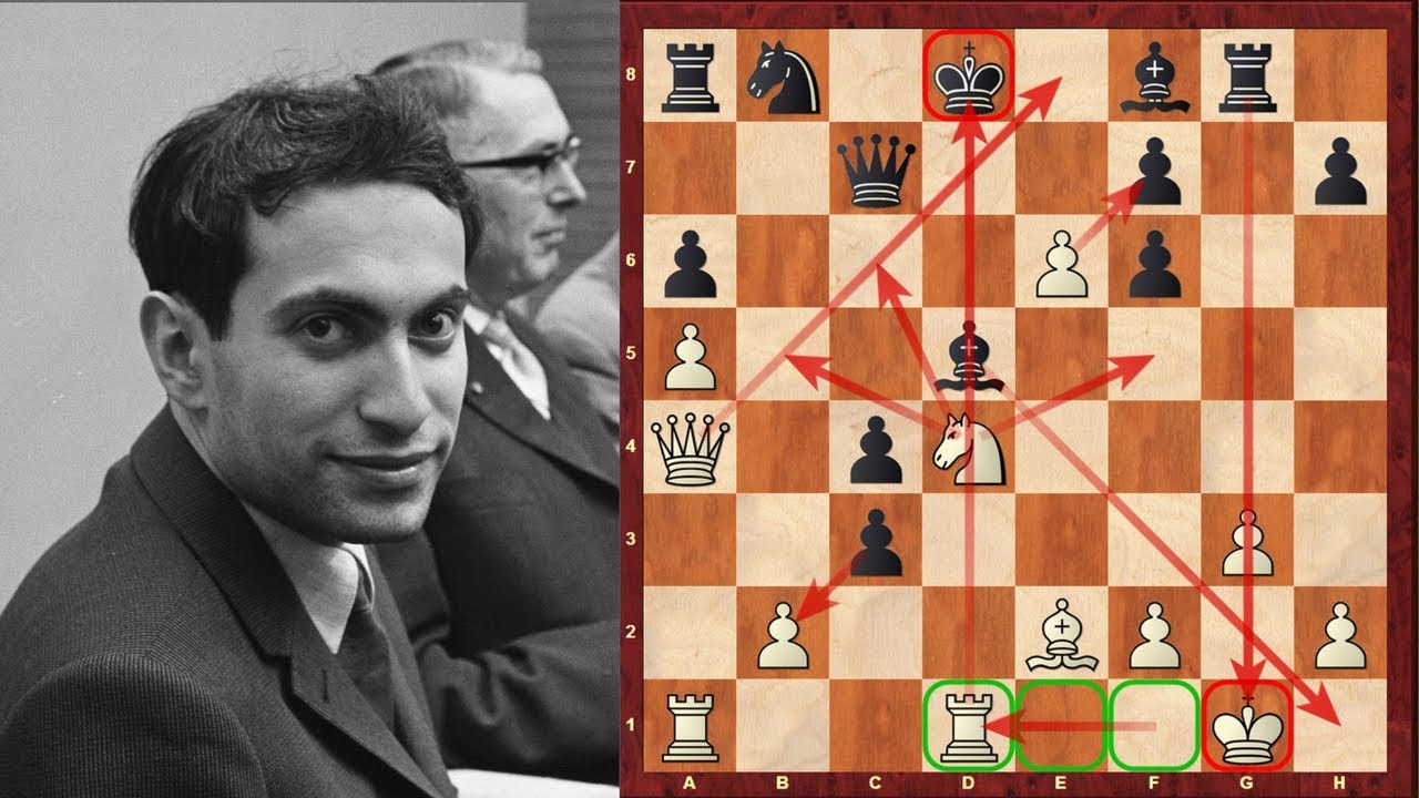 Mikhail Tal's mega-complex Chess game against Dieter Keller played at the 1959 Zurich tournament