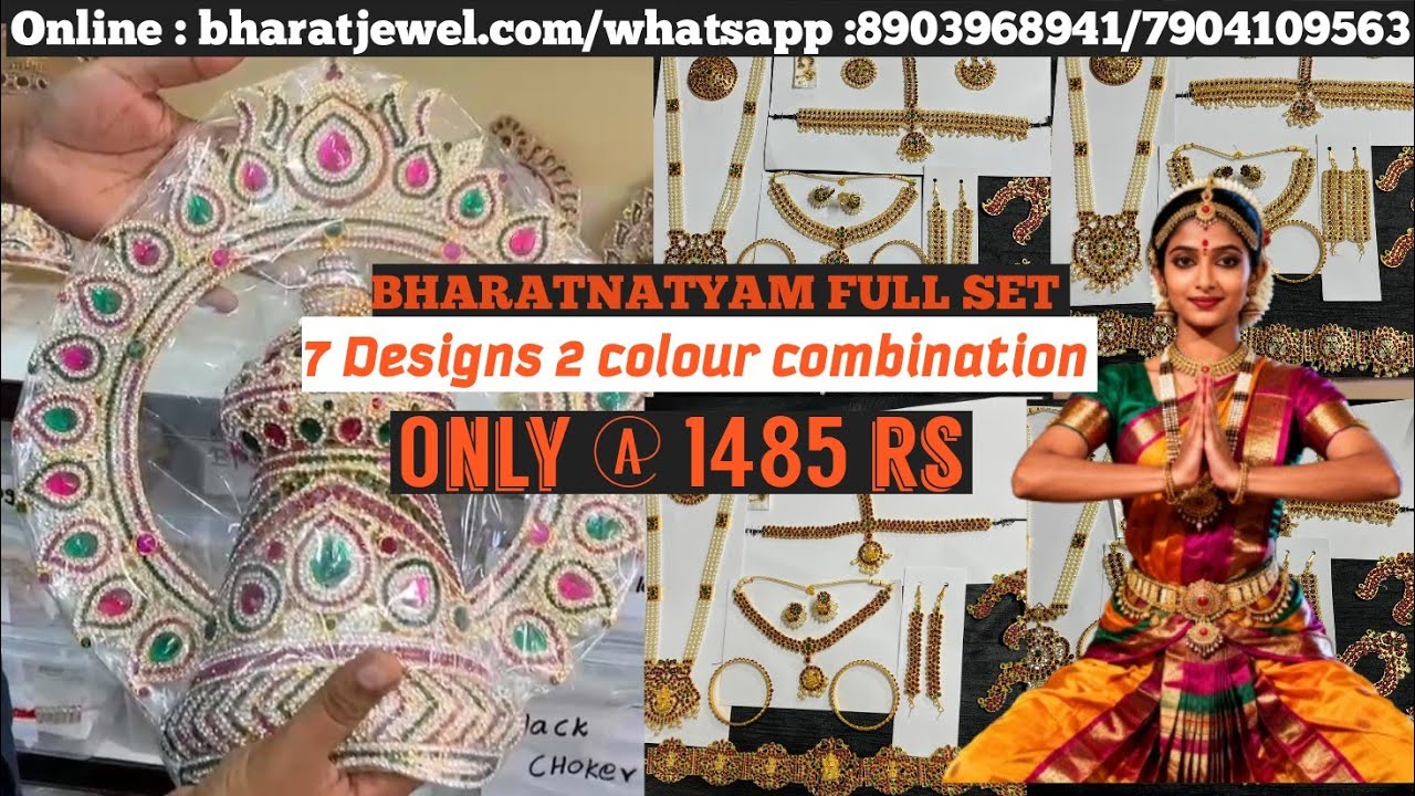 Bharatnatyam Full set @ 1485 rs Only