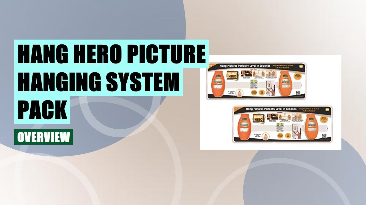 Hang Hero Picture Hanging System Review: Perfect Nails Every Time!