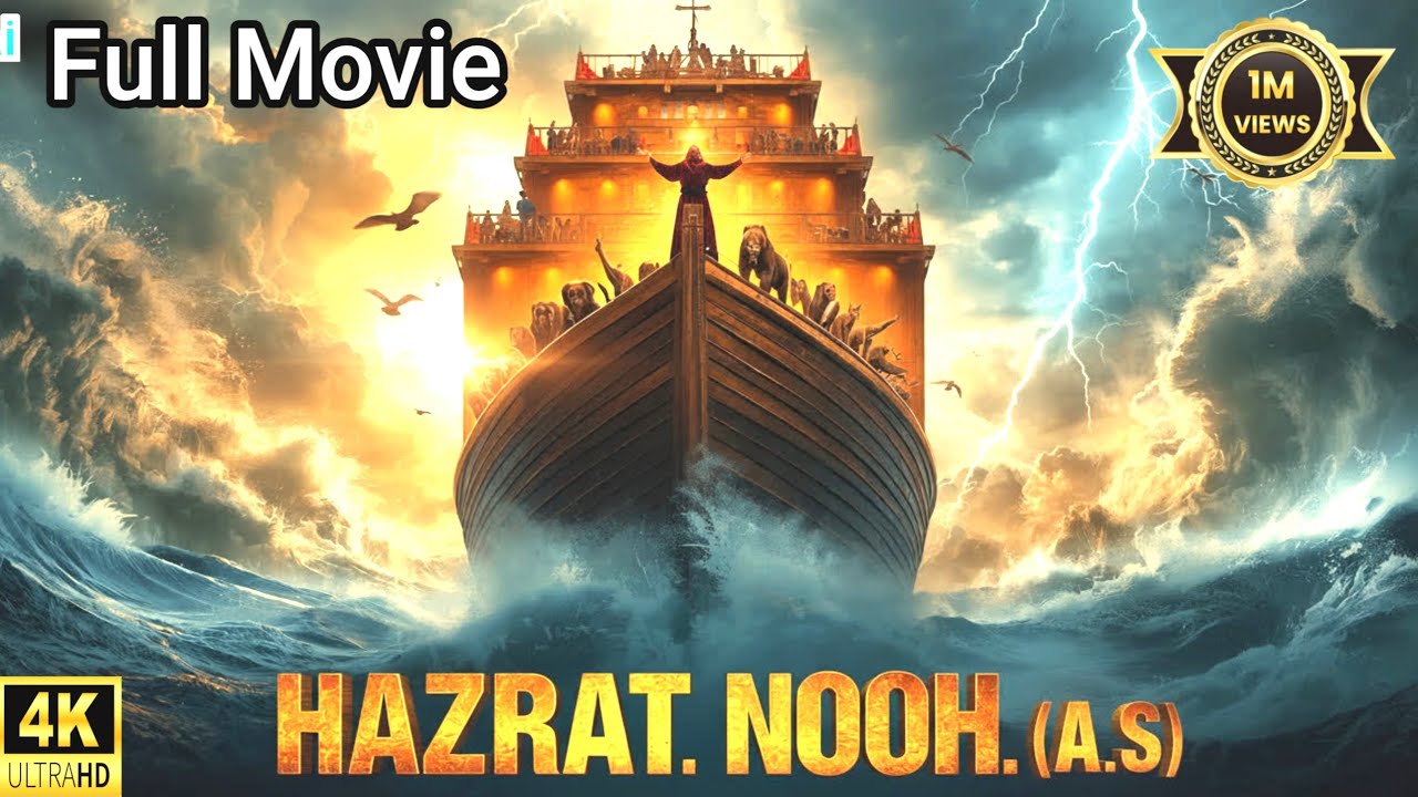 Hazrat Nooh (A.S) Full AI Movie | Story Of Prophet Nooh A.S Urdu/Hindi | Noorani