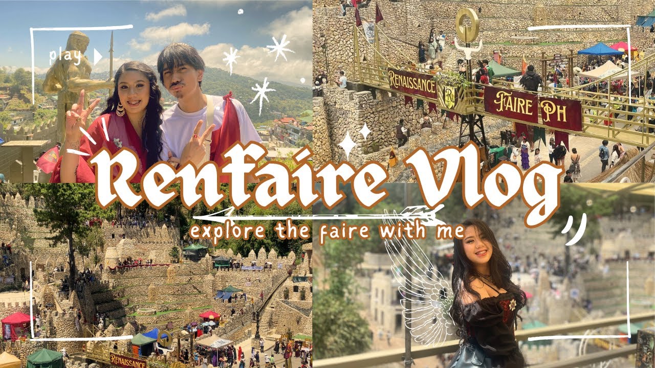 RENFAIRE PH VLOG ⚔️ grwm, trinket trading, & mild chaos