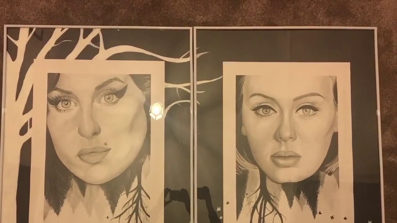 A* GCSE ART FOLDER - (Abstraction, Identity & Exam)