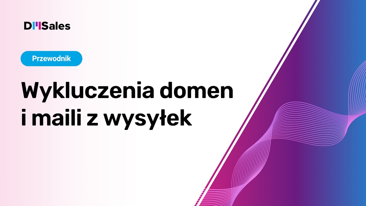 Wykluczanie adres&oacute;w e-mail i domen z listy kontakt&oacute;w