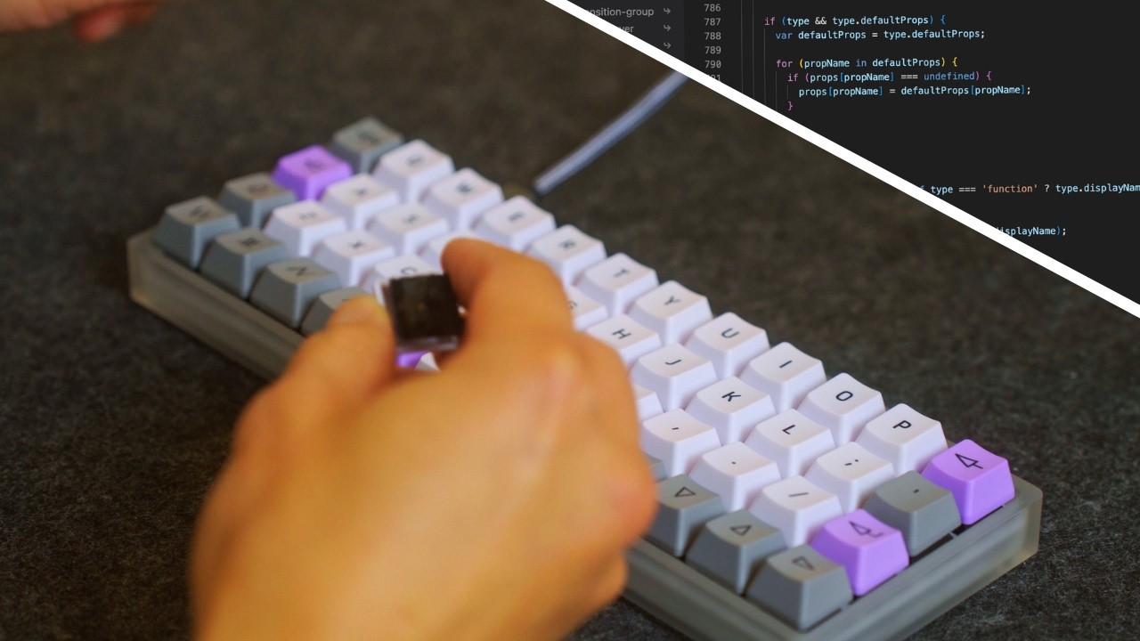 Используете 40% клавиатуру для программирования? Подвиг olkb planck