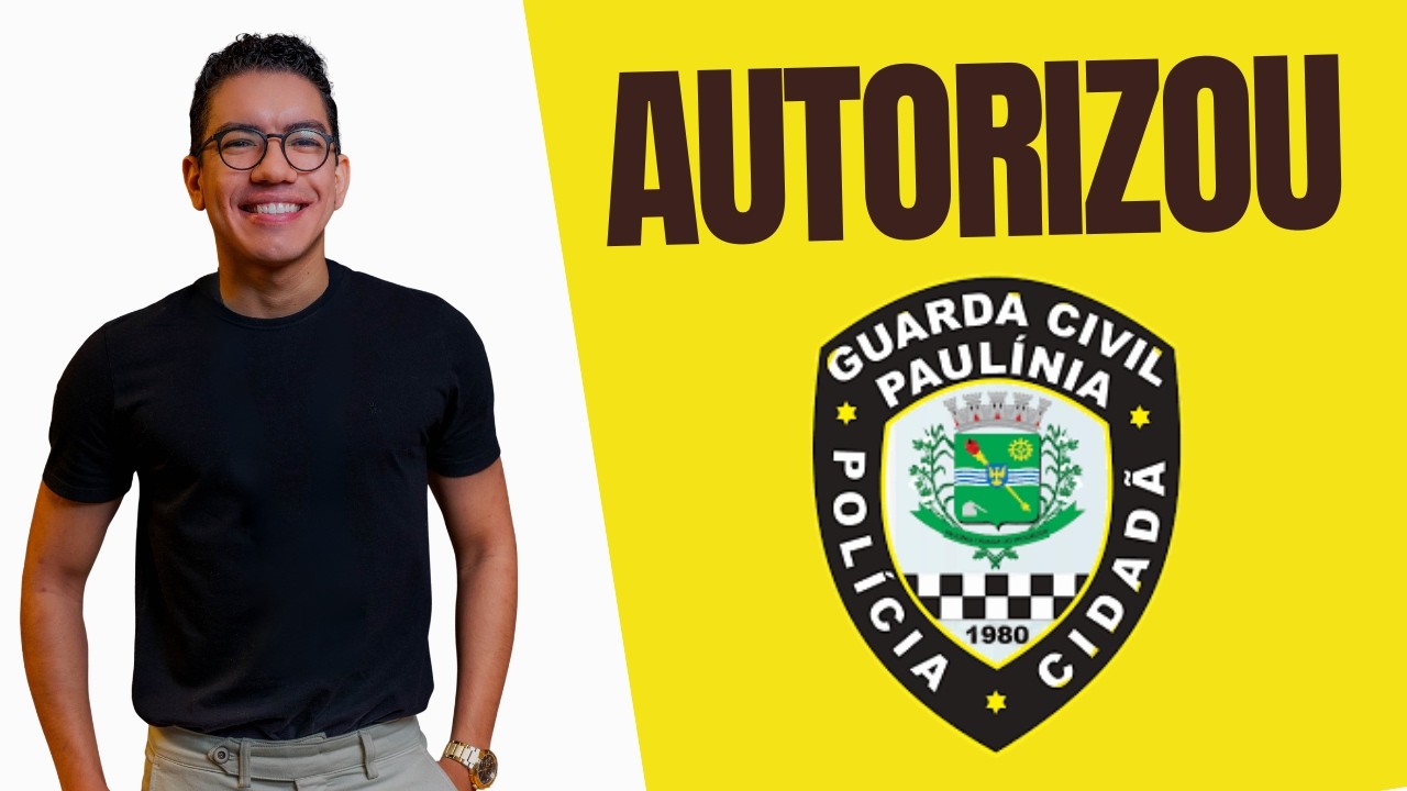 Prefeito Autoriza CONCURSO GCM Paul&iacute;nia | Agora vai!!!!