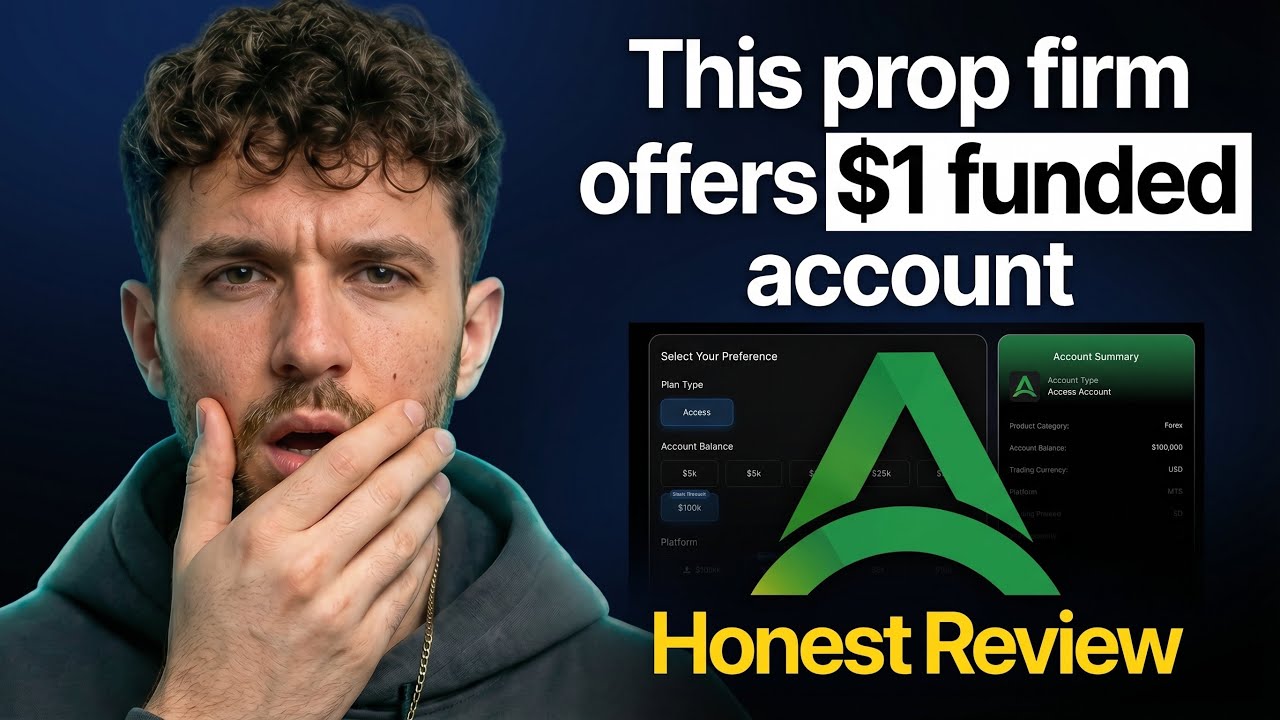 Atlas Funded 1$ Access challenge Honest Review