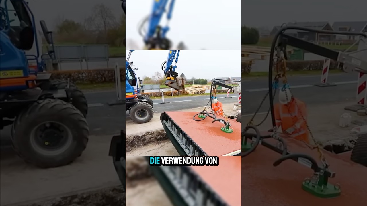Diese Platten f&uuml;r den Stra&szlig;enbau sind genial!