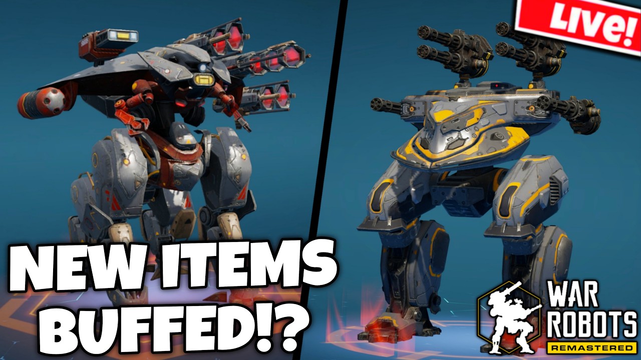 New VECTOR Robot & New WAYMAKER Titan BUFFED? | War Robots 12.0 Test Server