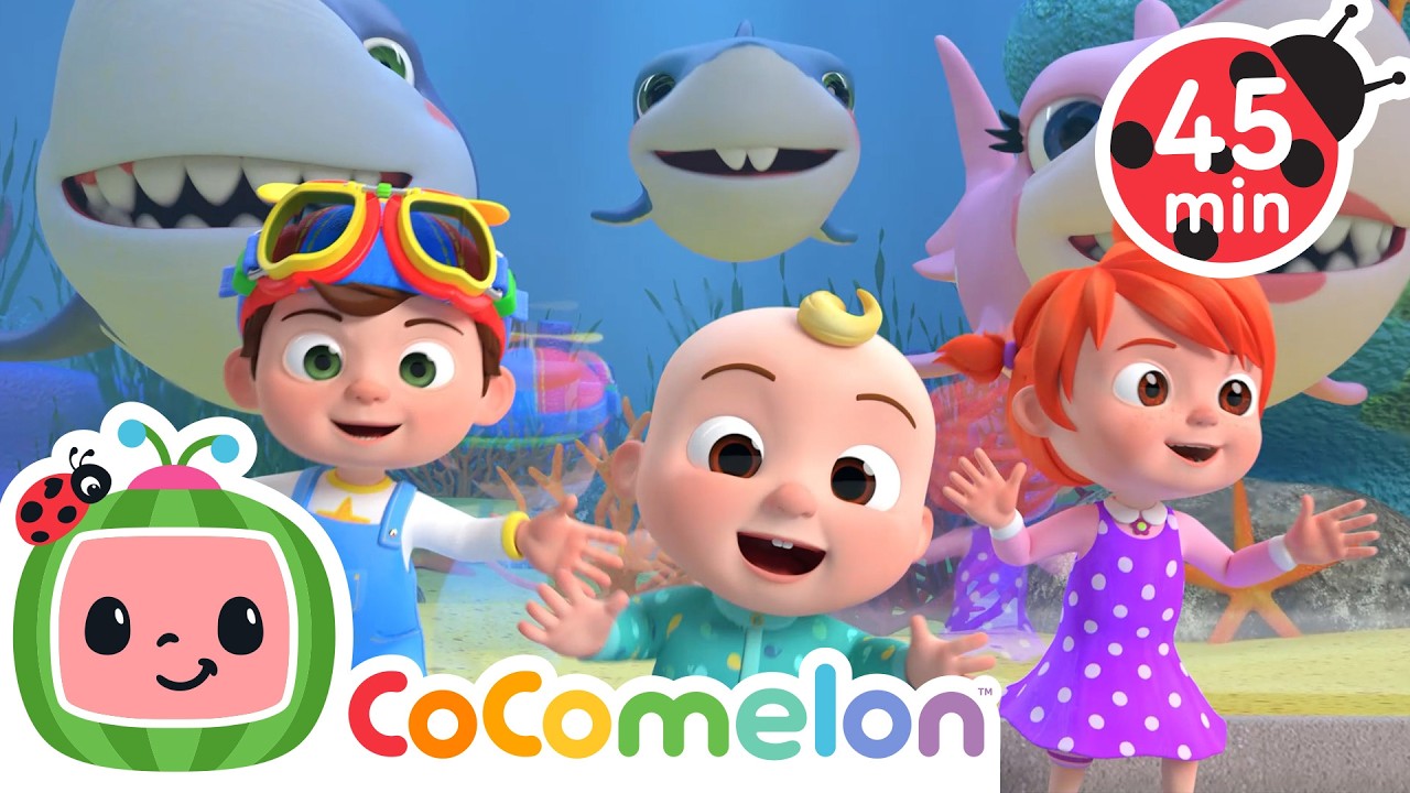 Baby Shark + Wheels on the bus & More Popular @CoComelon Kids Songs | Animals Cartoons for Kids