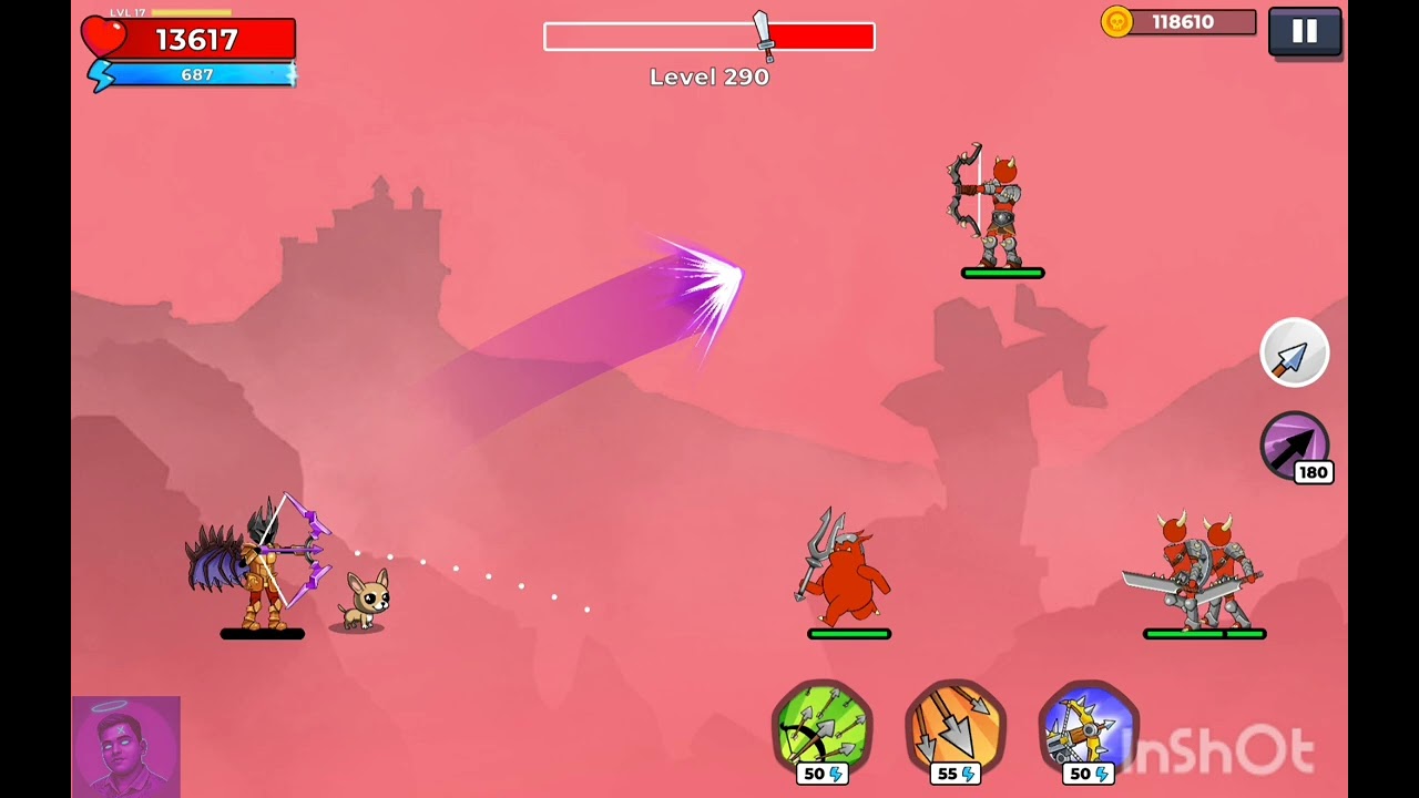 The Archers 2 Level 290 Gameplay । BOSS DEFEATED । NOT A GAMER ।