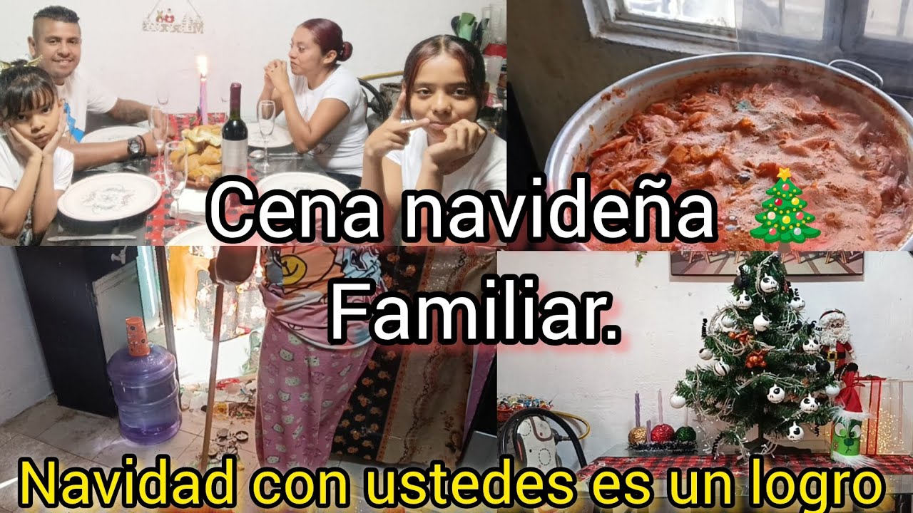 Celebrando Navidad 🎁 y tuve que cambiar el arbolito de Navidad 🎄#navidad#cenanavideña #vlog 