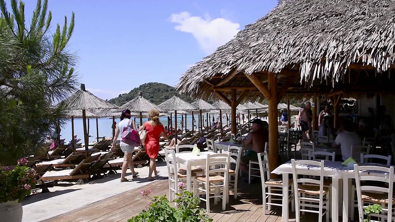 Skiathos i Gr&aelig;kenland