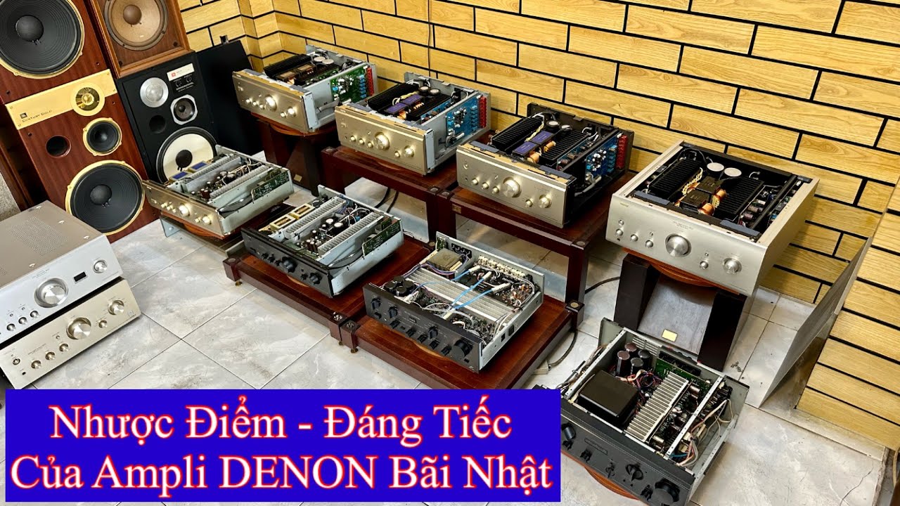 Ưu Điểm - Nhược Điểm Của Ampli DENON hàng bãi Nhật - Tiến Dũng audio Sài Gòn