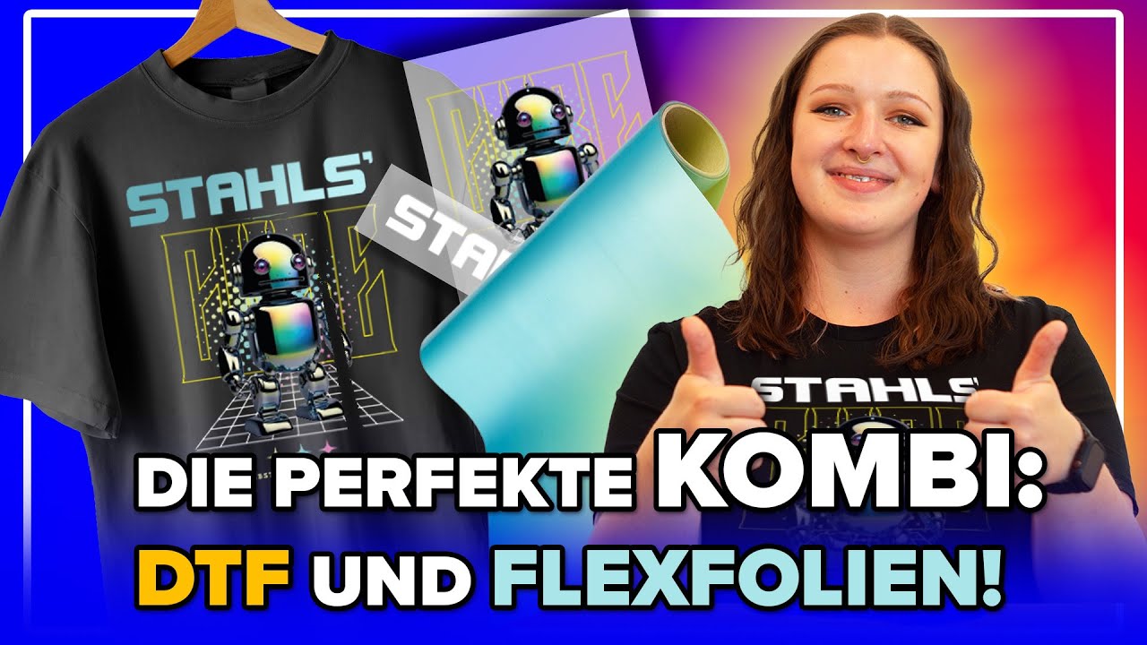 DTF und Plottfolien kombinieren! | STAHLS' Europe