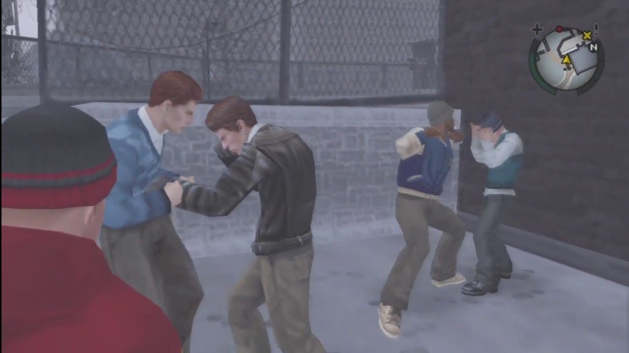 Bully The most epic showdown between Johnny, Gary, Bif & Damon