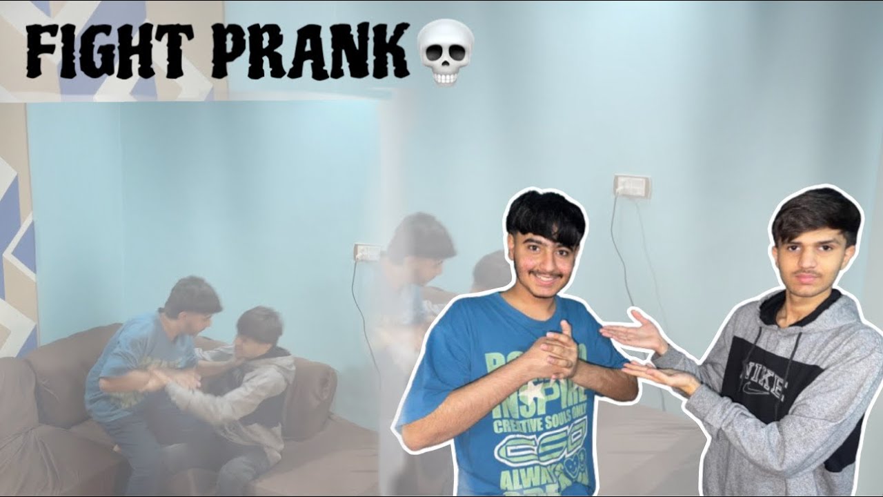 FIGHT PRANK WITH SAMEER😂 | GONE WRONG😭