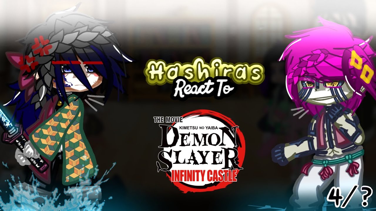hashiras react to infinity castle arc || ft. water brothers vs akaza ||4/?|| kny-demon slayer|| gc||