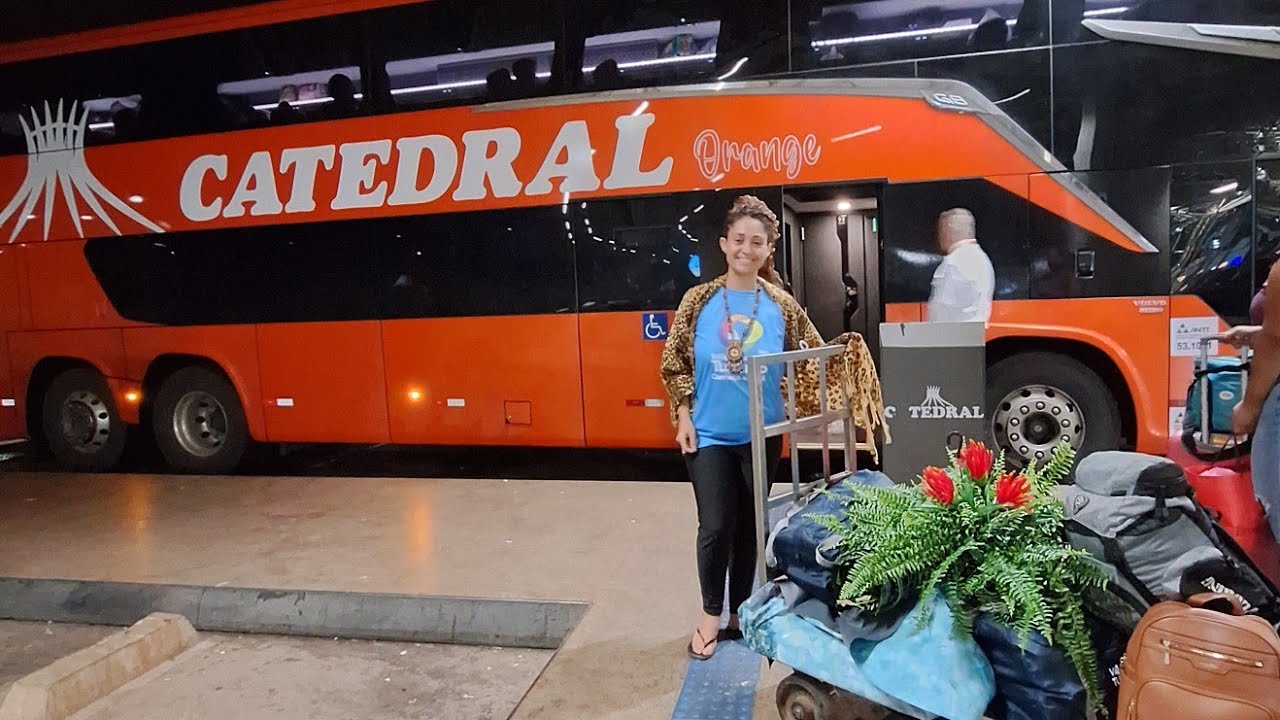 Viajando Sozinha de Aracaju|SE. Brasília|DF - Parte 10 - Retornando a Sergipe no Ônibus da Catedral