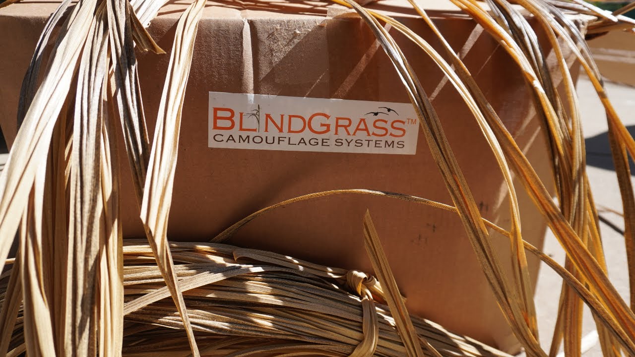 Blind Grass Camouflage System (Best Duck Blind Brush/Grass)