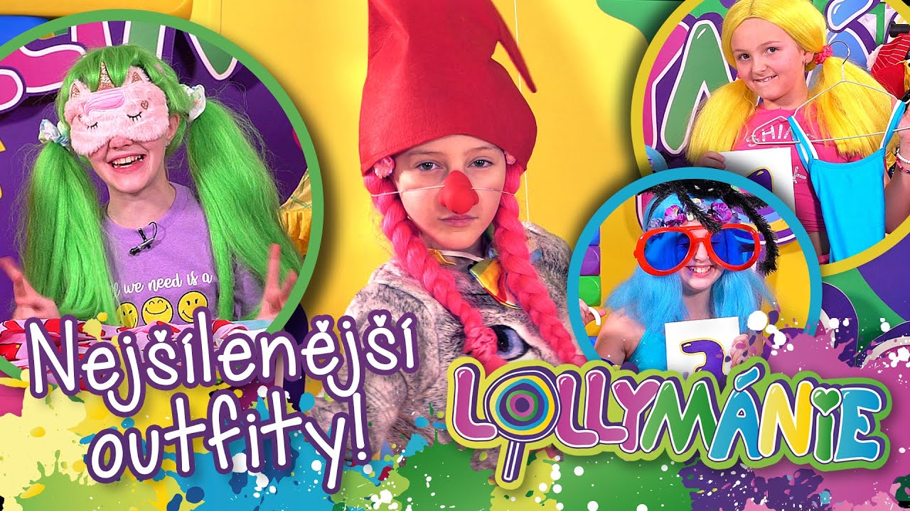 Losujeme si ty nejšílenější outfity!😂 │ LOLLYMÁNIE