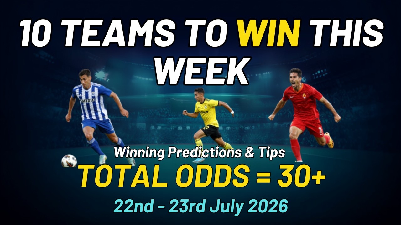 10 TEAMS to WIN this Week