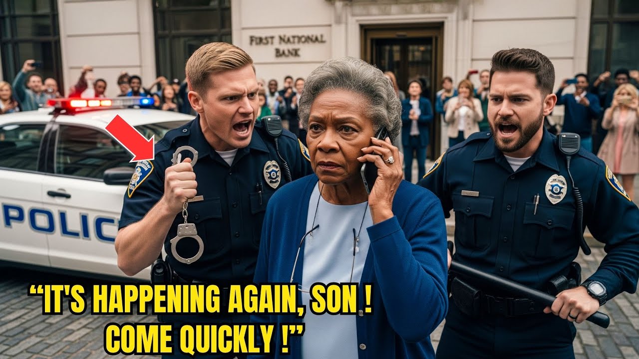 Cops Stop Elderly Black Woman Outside Bank — She Calls Her Son, the U.S. Attorney General