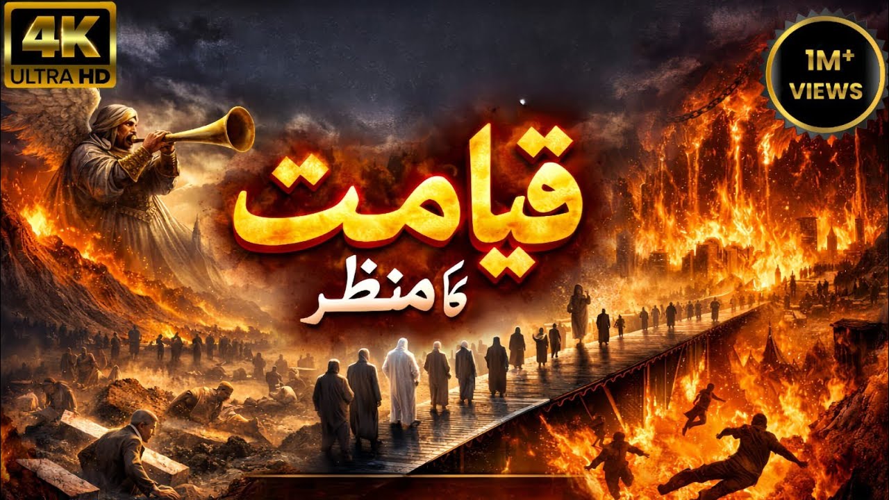 Qayamat Ka Manzar | Akhirat Ka Khofnaak Din | Islamic Reminder | 4K Ultra HD