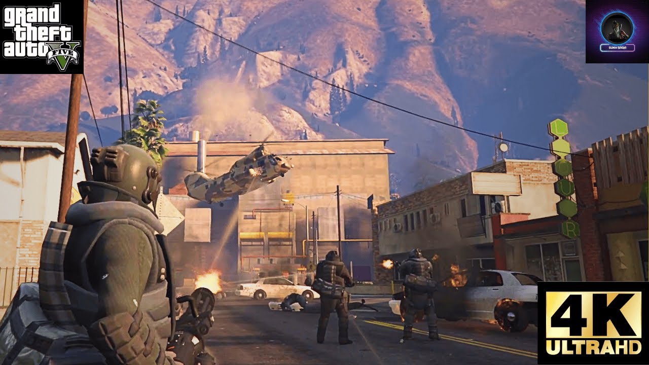 GTA 5 Gameplay | The Paleto Score Mission | SukhSaga