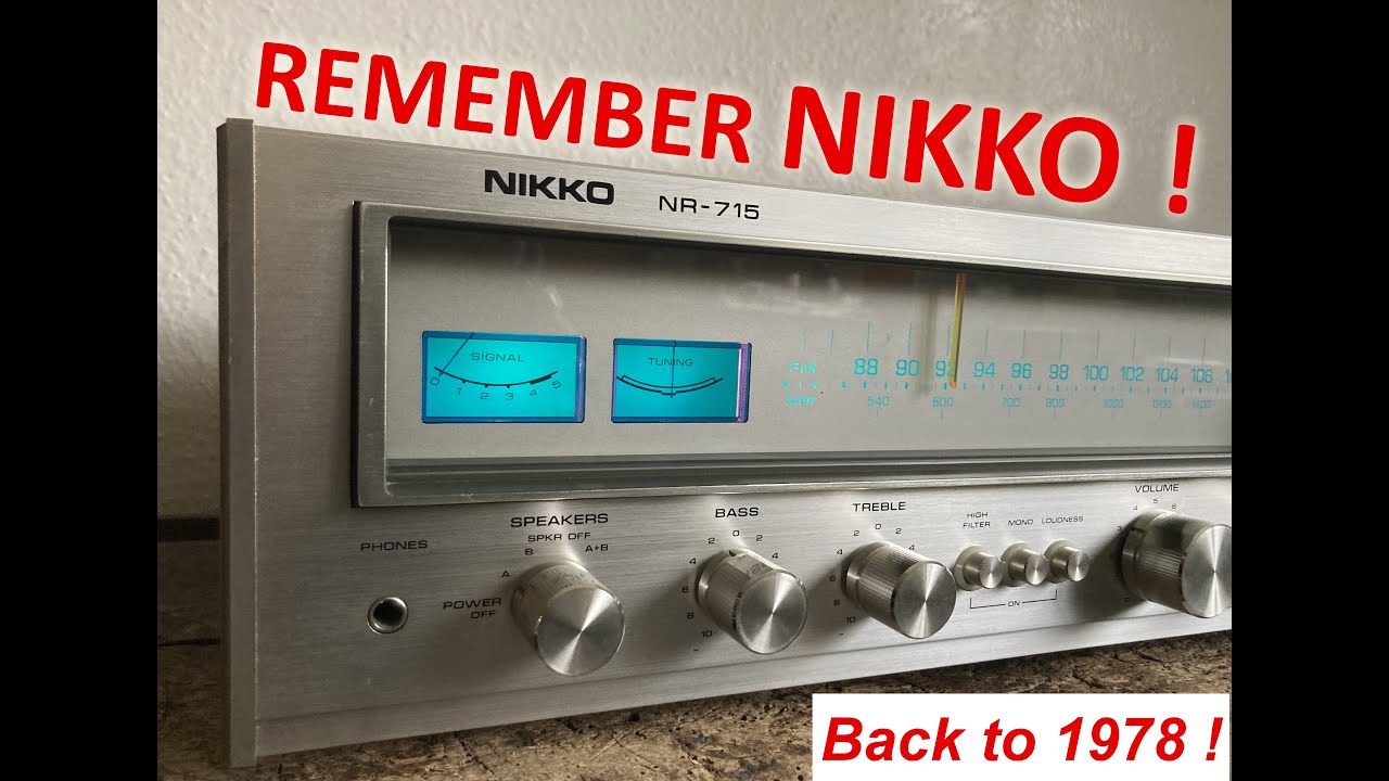 NIKKO NR-715 Stereo Receiver, 