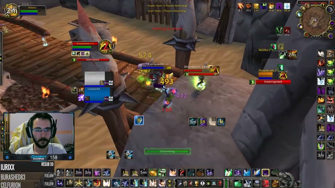 SP + Enha Shaman MELT PEOPLE! | Random Comps 2vs2 Arena Shadow Priest TBC Classic