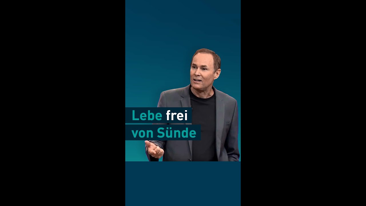 Lebe frei von S&uuml;nde
