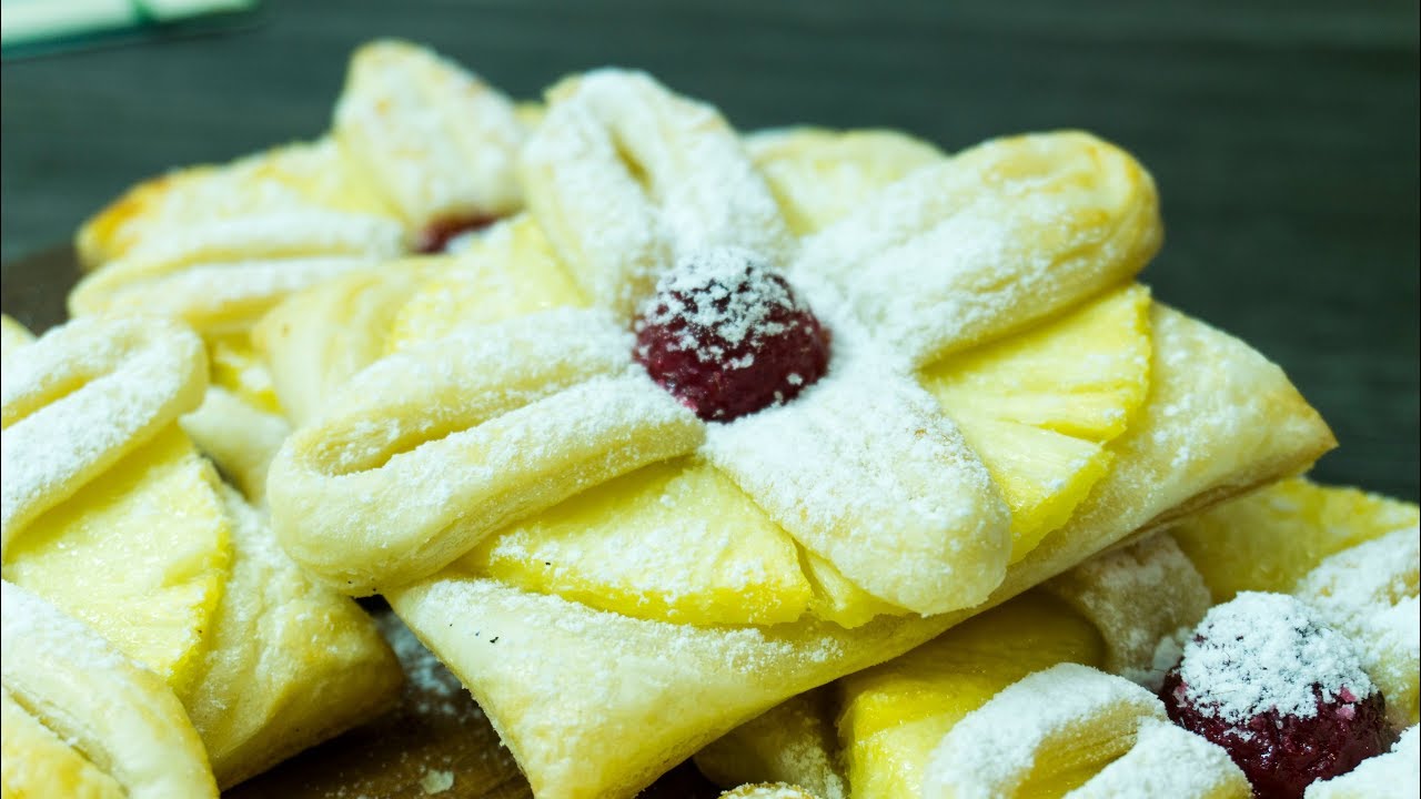Pineapple Puff Pastry  Recipe ideas