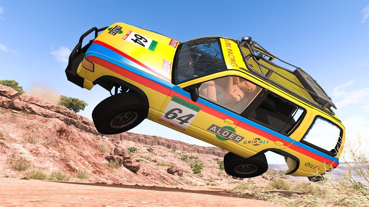 Off Road Crashes and Rally #25 - BeamNG DRIVE | SmashChan