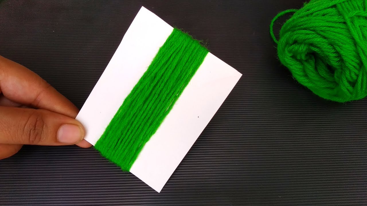 How to make perfect woolen Tassel in 2 Minutes / DIY Handmade Tassel / Hand Embroidery