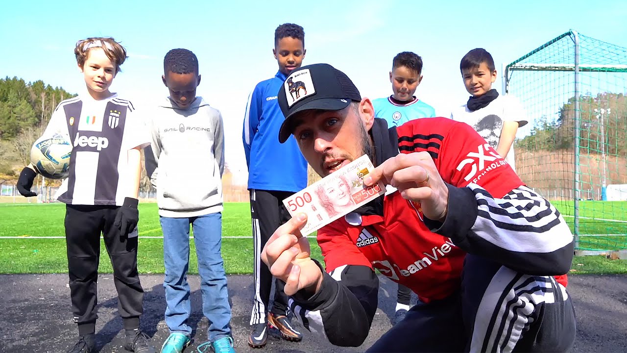 Fotboll Challenge med Emilio!