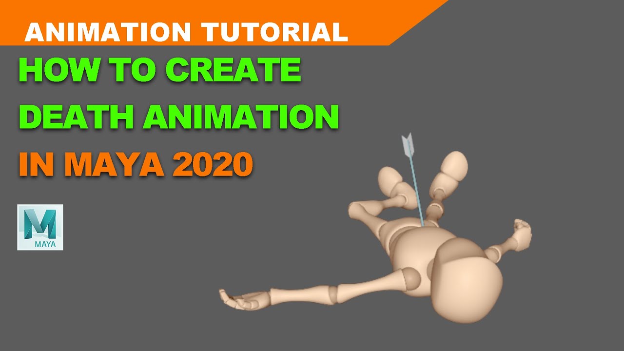 How To Create Death Animation In Maya Tutorial