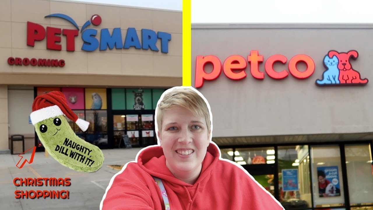 SHOPPING AT PETSMART AND PETCO | Pet Store Vlog