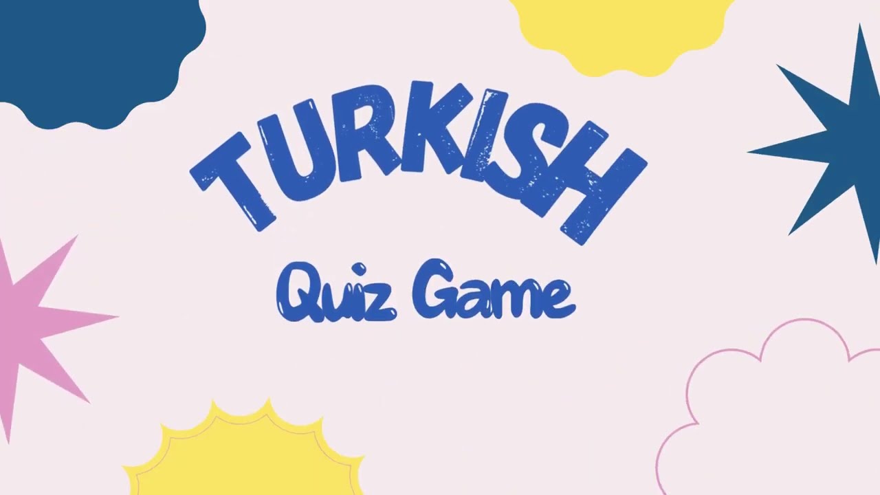 LANGUAGE QUIZ GAME | 15 Turkish Greetings Vocabulary Questions & Answers