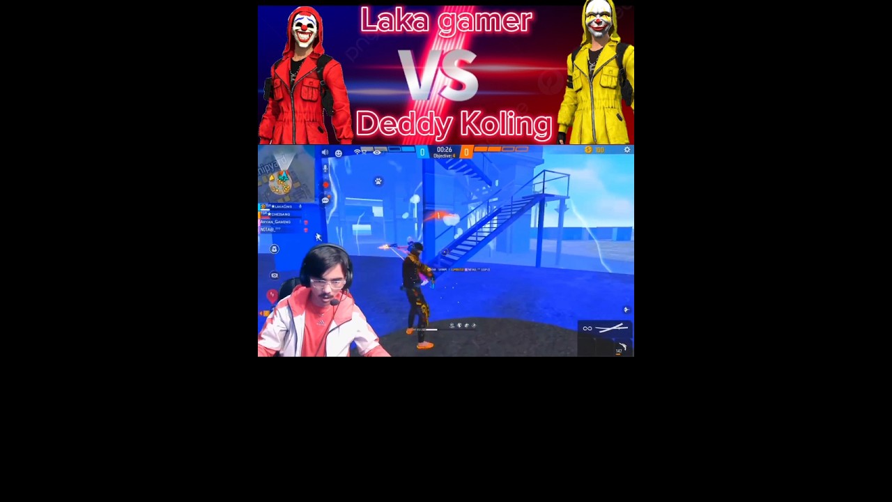 Laka Gamer VS Daddy Calling Player Sorry Laka Gaming I use your vdo clips #ngtinja #short #shorts