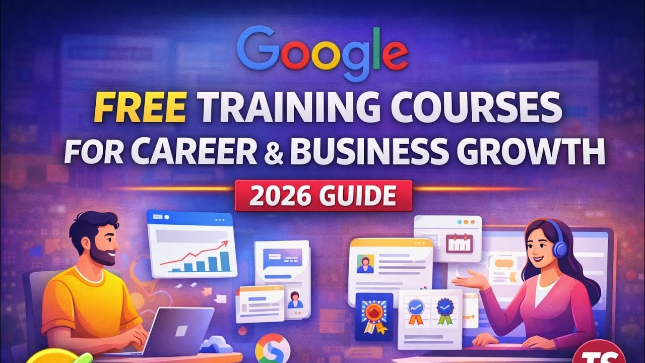 Google Free Training Courses for Career & Business Growth (2026 Guide)