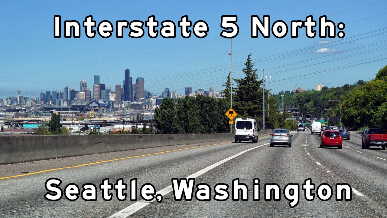 Interstate 5 - Seattle, Washington - Northbound - May, 2023