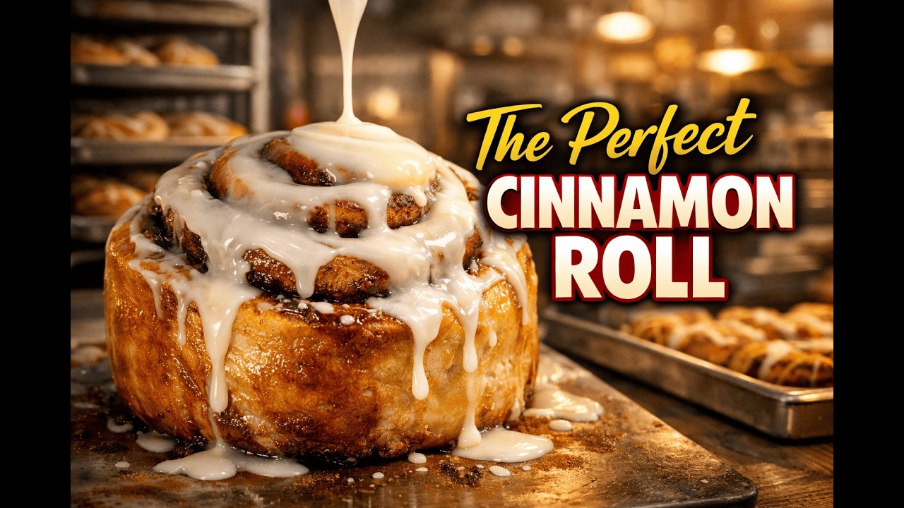 Inside a Cinnamon Roll Bakery