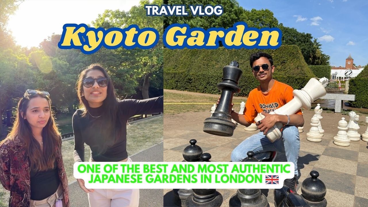 Kyoto Garden | Holland Park | London | Summer Time | Bhaumik Patel | Travel Vlog | Gujarati Vlog