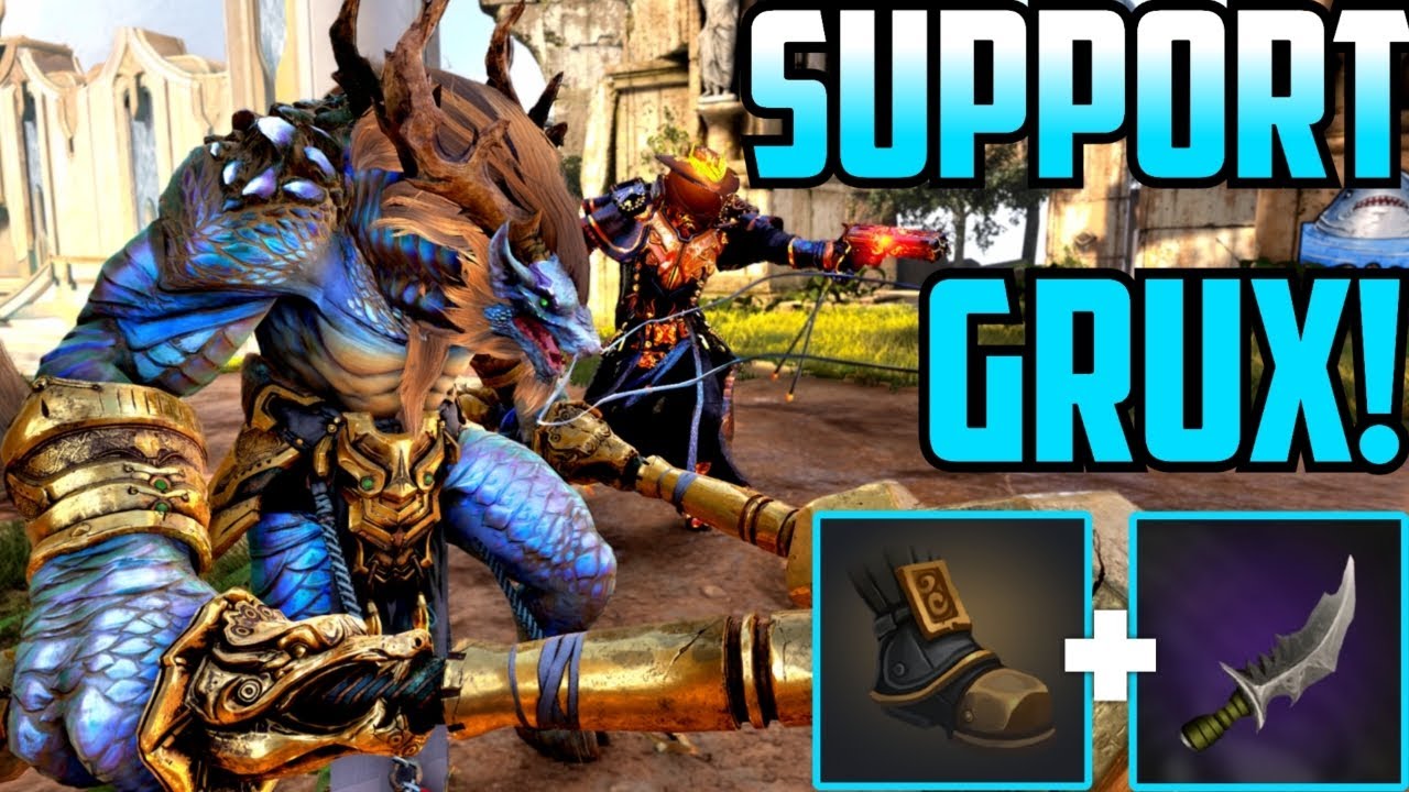 GRUXIN IN DUO LANE - Predecessor Grux Support Gameplay Guide