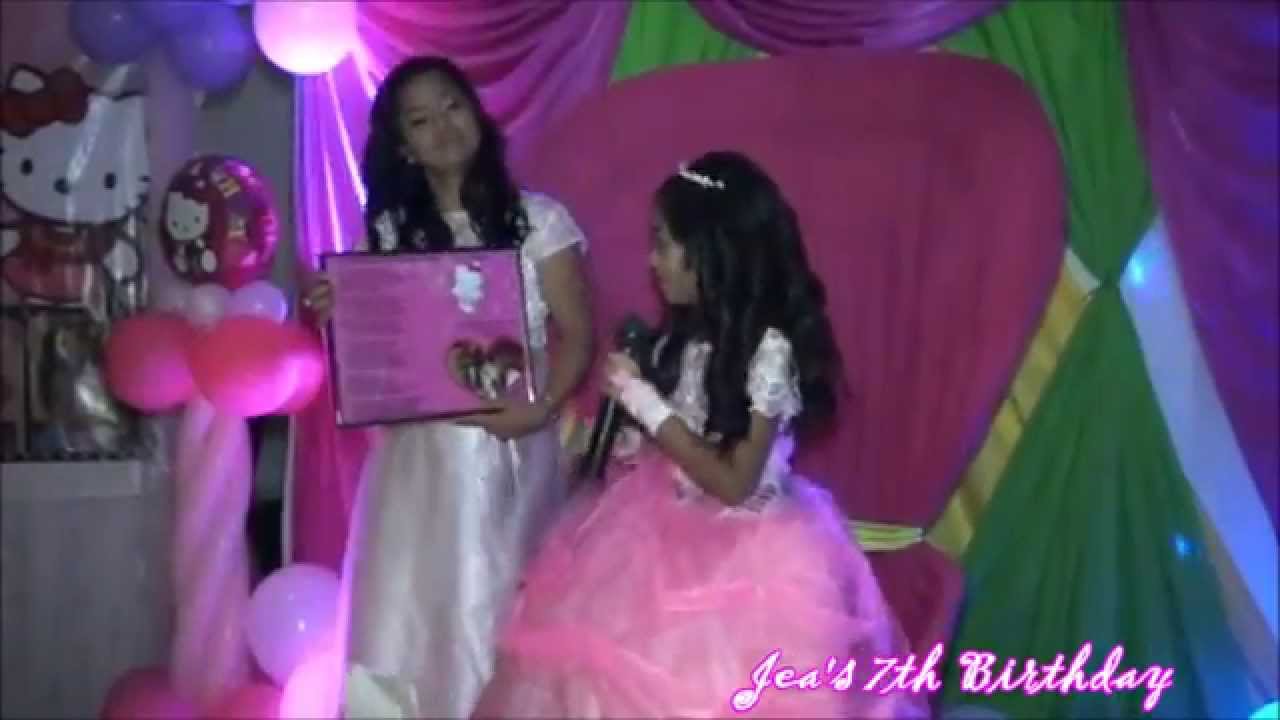 Jea's 7th Birthday   The Treasure Gift- 6th Part