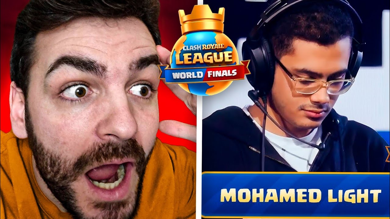 Tumbao reacciona al Tricampeón Mundial de Clash Royale Mohamed Light!😱