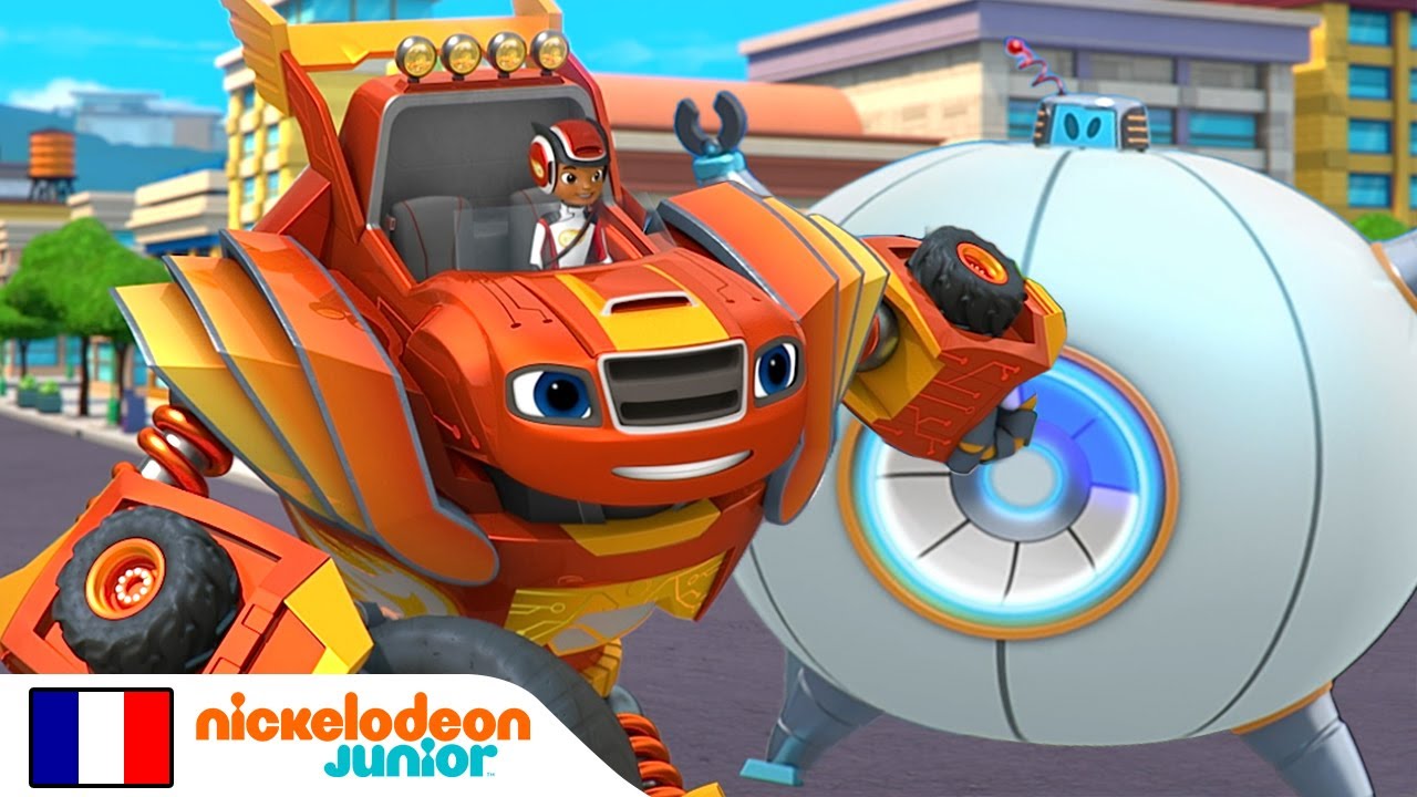 Blaze et les Monster Machines | Robot Blaze à la rescousse ! | Nick Jr