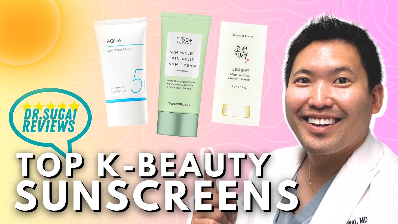 Best Korean Sunscreens According To A Dermatologist!